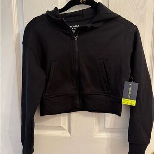 Tek Gear Black Full-Zip Hoodie